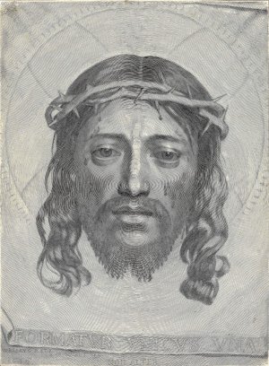 The Sudarium of Saint Veronica by Claude Mellan Oil Painting