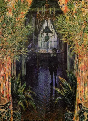 A Corner of the Apartment by Claude Monet - Oil Painting Reproduction