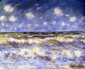 A Stormy Sea by Claude Monet - Oil Painting Reproduction