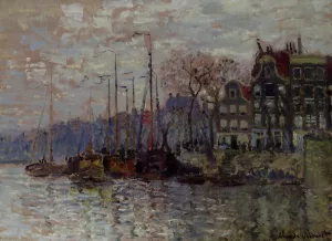 Amsterdam painting by Claude Monet