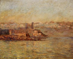 Antibes and the Maritime Alps by Claude Monet Oil Painting