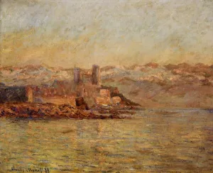 Antibes and the Maritime Alps by Claude Monet - Oil Painting Reproduction