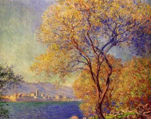 Antibes Seen from the Salis Gardens by Claude Monet Oil Painting