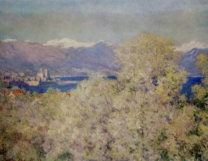 Antibes - View of the Salis Gardens by Claude Monet Oil Painting