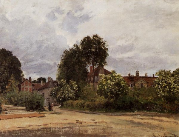 Main Product Photo of Argenteuil, the Hospice Painting by Claude Monet
