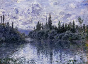 Arm of the Seine Near Vetheuil by Claude Monet Oil Painting