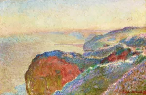 At Val Saint-Nicolas Near Dieppe, Morning by Claude Monet - Oil Painting Reproduction