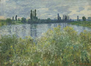 Banks of the Seine,Vetheuil by Claude Monet Oil Painting