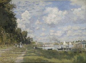 Bassin d'Argenteuil by Claude Monet Oil Painting
