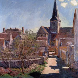 Bennecourt by Claude Monet Oil Painting