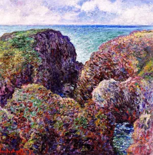 Block of Rocks at Port-Goulphar by Claude Monet Oil Painting