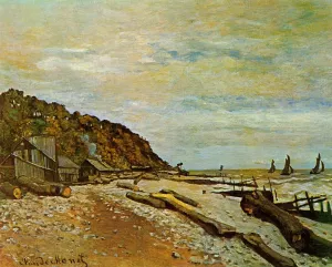 Boatyard Near Honfleur by Claude Monet Oil Painting