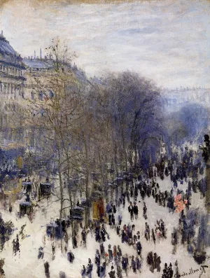 Boulevard des Capucines by Claude Monet Oil Painting