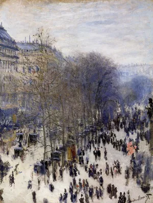 Boulevard des Capucines by Claude Monet - Oil Painting Reproduction