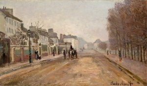 Boulevard Heloise, Argenteuil by Claude Monet Oil Painting