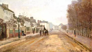 Boulevard Heloise, Argenteuil painting by Claude Monet