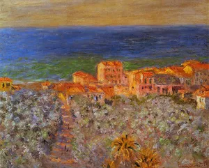 Burgo Marina at Bordighera by Claude Monet - Oil Painting Reproduction