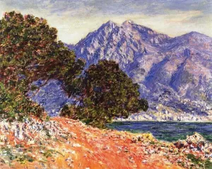 Cap Martin painting by Claude Monet