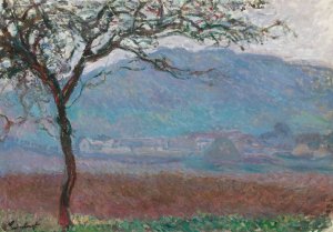 Champ a Giverny by Claude Monet Oil Painting