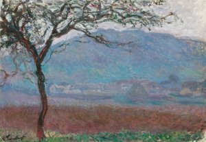 Champ a Giverny by Claude Monet Oil Painting