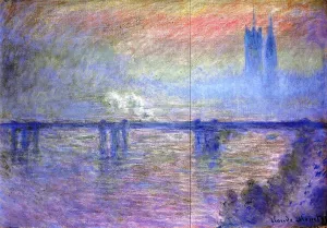 Charing Cross Bridge 8 by Claude Monet - Oil Painting Reproduction