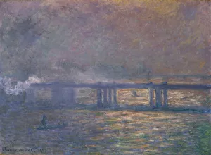 Charing Cross Bridge by Claude Monet Oil Painting