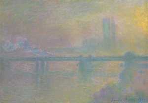Charing Cross Bridge, London by Claude Monet Oil Painting