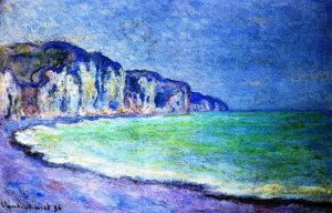 Cliff at Pourville by Claude Monet Oil Painting