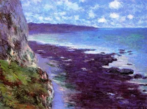 Cliff Near Dieppe by Claude Monet - Oil Painting Reproduction