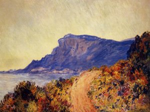 Coastal Road at Cap Martin, Near Menton by Claude Monet Oil Painting
