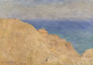 Coastguard Cabin painting by Claude Monet