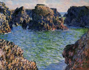 Coming Into Port-Goulphar, Belle-Ile by Claude Monet - Oil Painting Reproduction