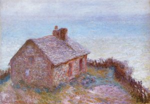 Customs House at Varengaville Oil painting by Claude Monet