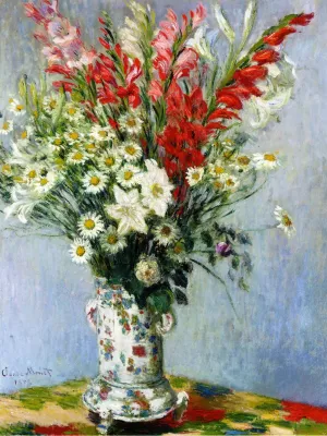 Daisies by Claude Monet - Oil Painting Reproduction