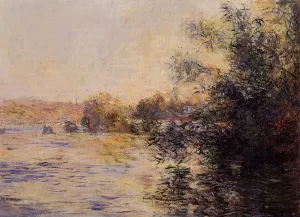 Evening Effect of the Seine by Claude Monet Oil Painting