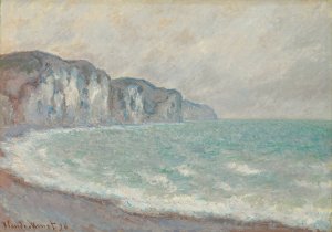 Falaise De Pourville by Claude Monet Oil Painting
