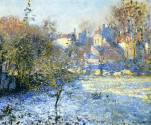 Frost by Claude Monet Oil Painting