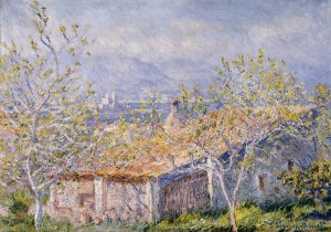 Gardener's House at Antibes by Claude Monet Oil Painting