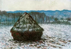 Grainstack painting by Claude Monet