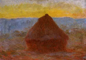 Grainstack by Claude Monet Oil Painting