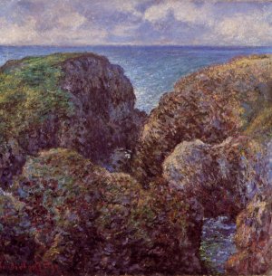Group of Rocks at Port-Goulphar by Claude Monet Oil Painting