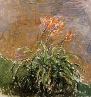Hamerocallis by Claude Monet - Oil Painting Reproduction