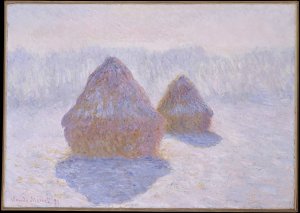 Haystacks by Claude Monet Oil Painting