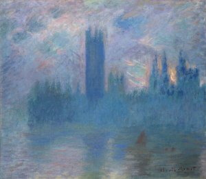 Houses of Parliament, London by Claude Monet Oil Painting