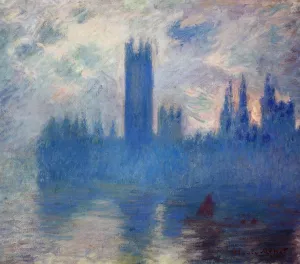 Houses of Parliament, Westminster painting by Claude Monet