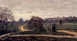 Hyde Park, London by Claude Monet Oil Painting