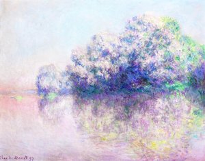 Islet of Nettles by Claude Monet Oil Painting