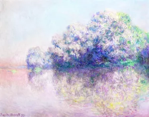 Islet of Nettles by Claude Monet Oil Painting