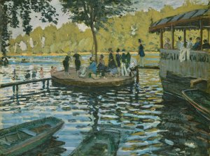 La Grenouillere by Claude Monet Oil Painting