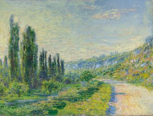 La Route De Vetheuil by Claude Monet Oil Painting